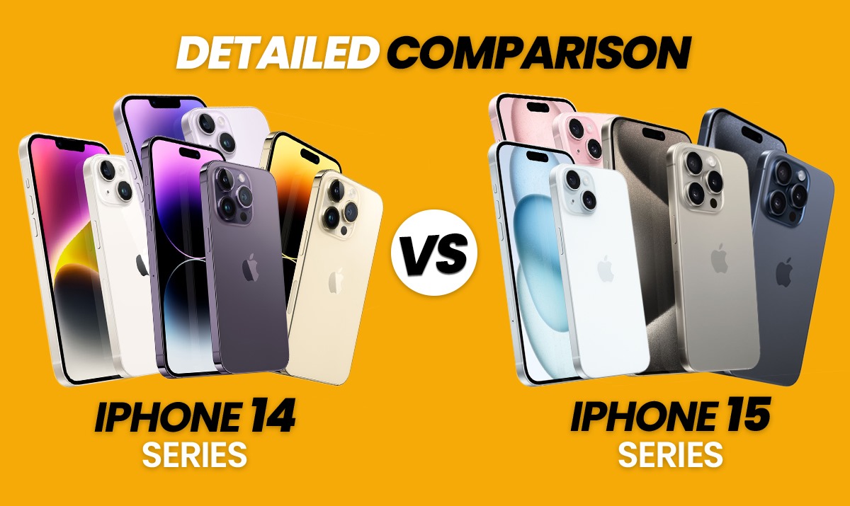 iPhone 14 vs 15: Detailed Comparison (Plus, Pro & Pro Max!)